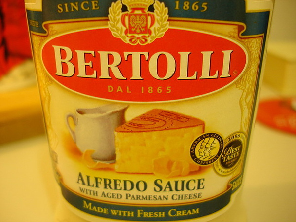 美味的BERTOLLI白醬